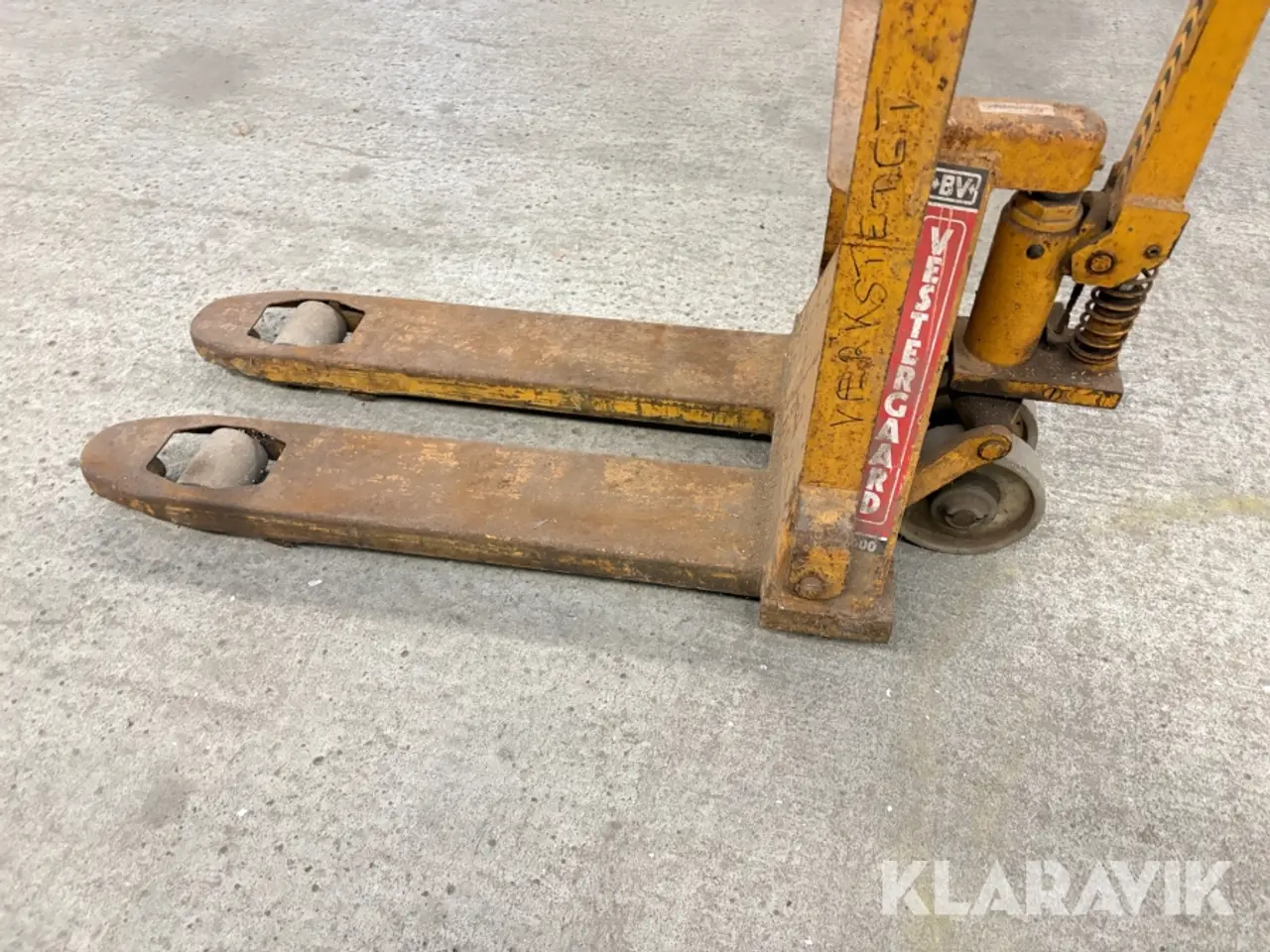 Billede 6 - Palleløfter med stativ 2500kg Vestergaard