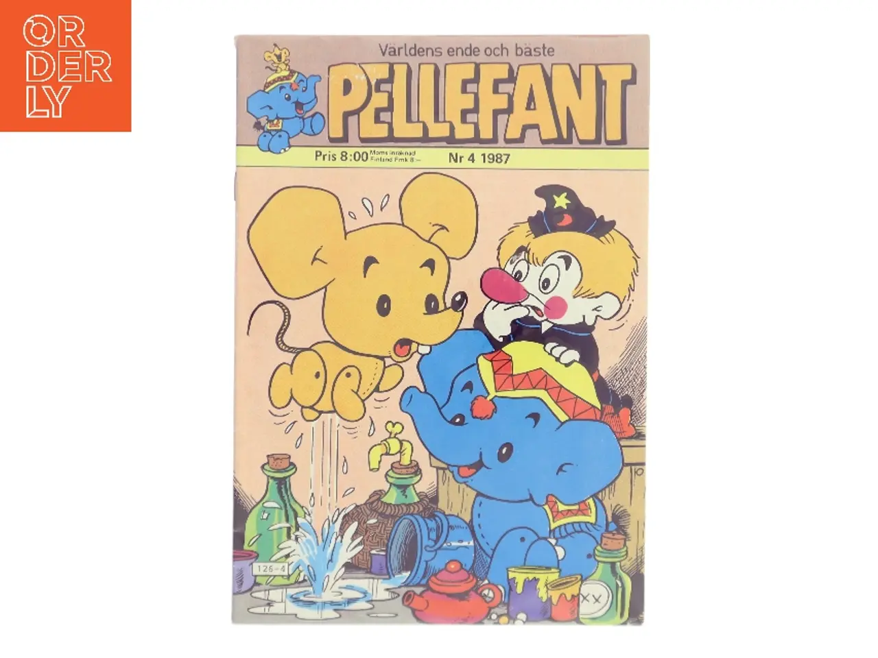 Billede 1 - Världens ende och bäste Pellefant Nr 4 1987 af Okänd (Bog)