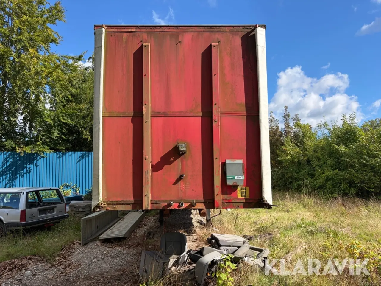 Billede 9 - Gardintrailer NOPA nedbygget.