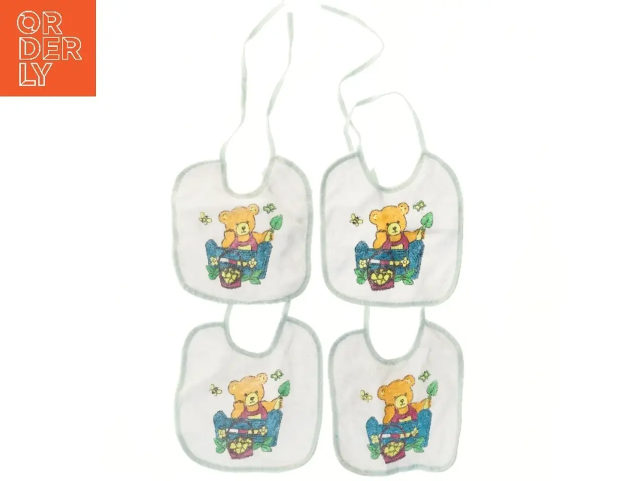 Billede 1 - Babysmekker med bjørnemotiv (str. Ø 18 cm)