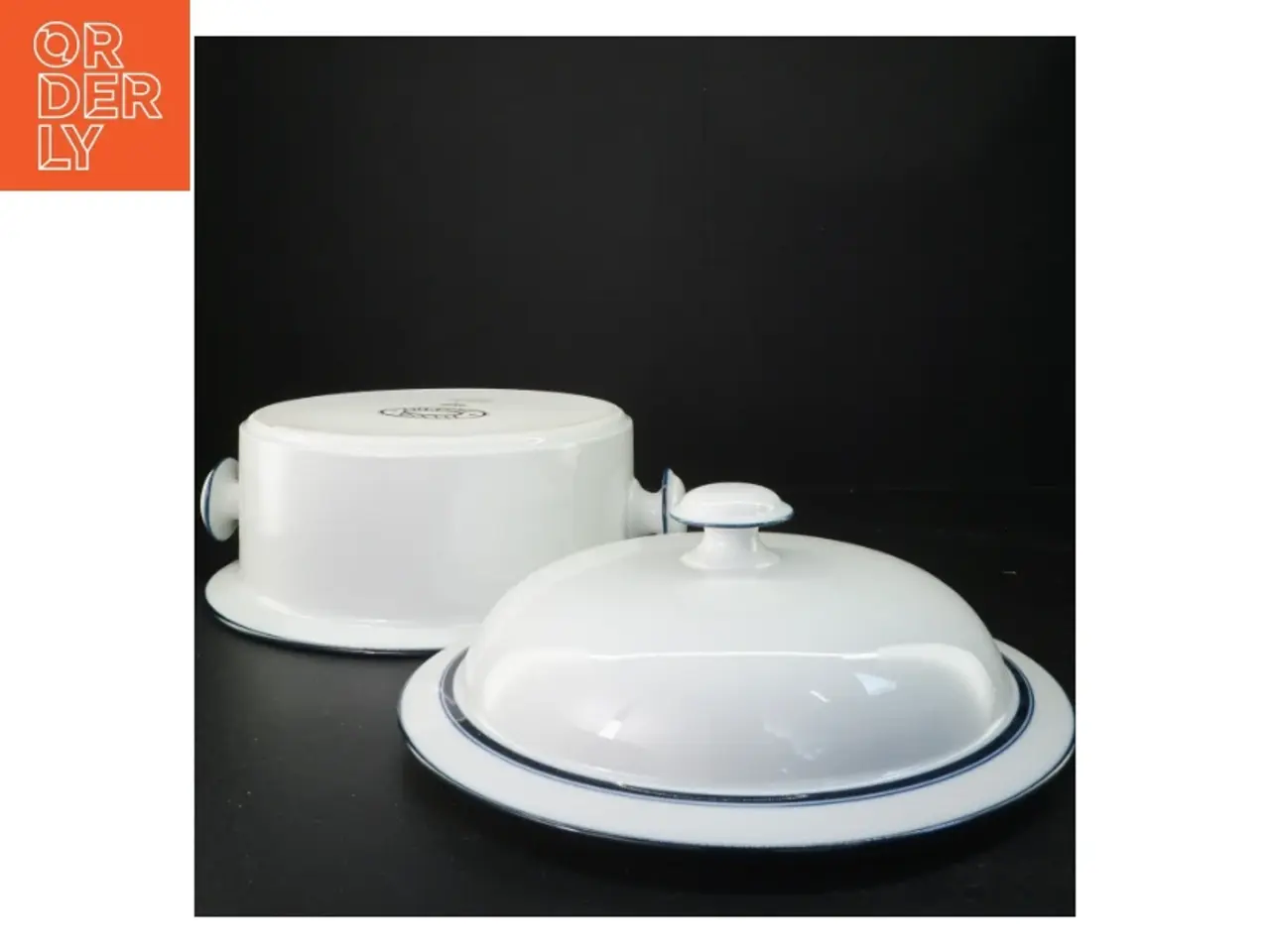 Billede 1 - Dansk Bistro serveringsfad med låg (str. 28 cm)