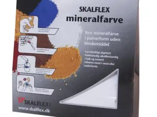 Skalflex Mineralfarve Oxydgul 25kg