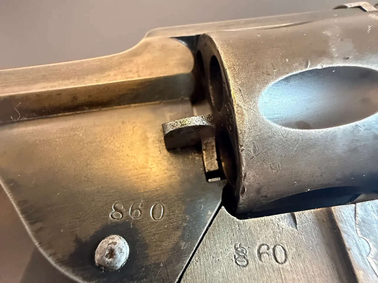 Billede 4 - Dansk Marinerevolver M/1891 med hylster – kræver s