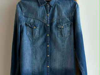 Gabba denimskjorte, str. L