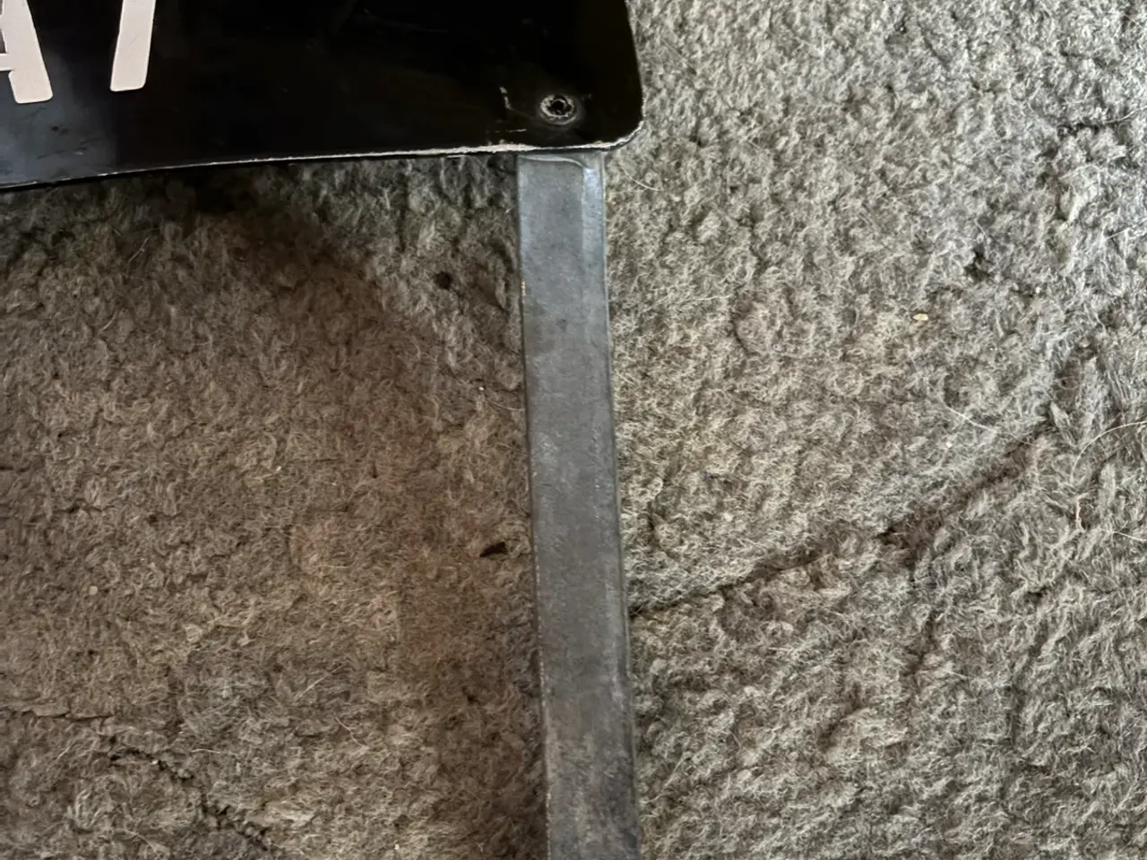 Billede 2 - Privat skilt i metal 
