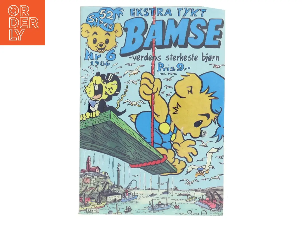 Billede 1 - Bamse nr. 6 1986 – Ekstra tykt af Rune Andreasson (Bog)