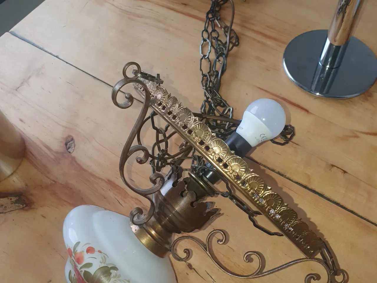 Billede 6 - Gl. Lamper-fotorammer-Eglo Hornwood gulvlamper