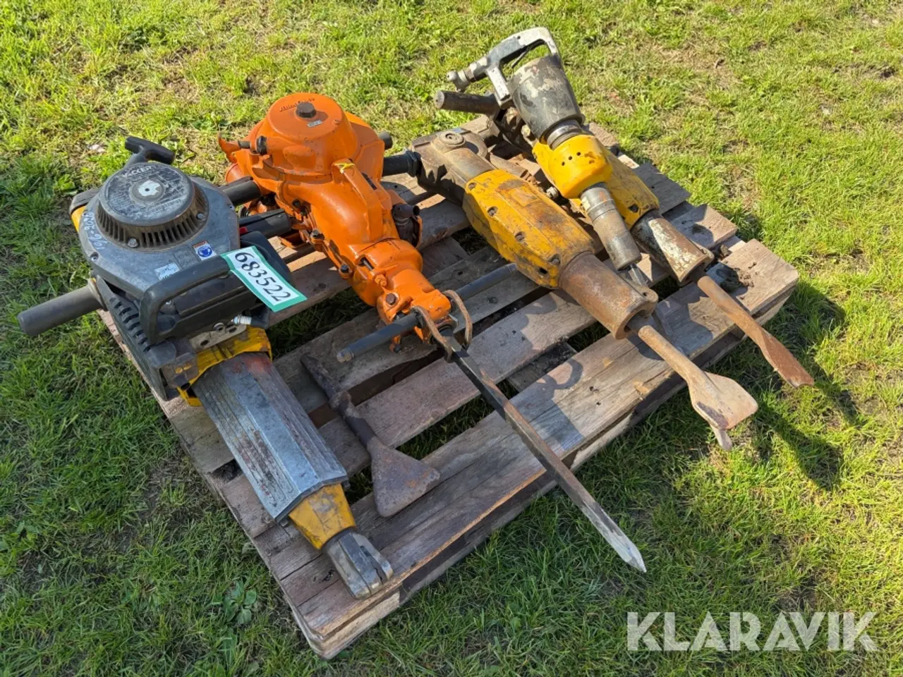 Billede 2 - Lot - Brydehammere / betonhammere Wacker og Atlas Copco - 5 styk