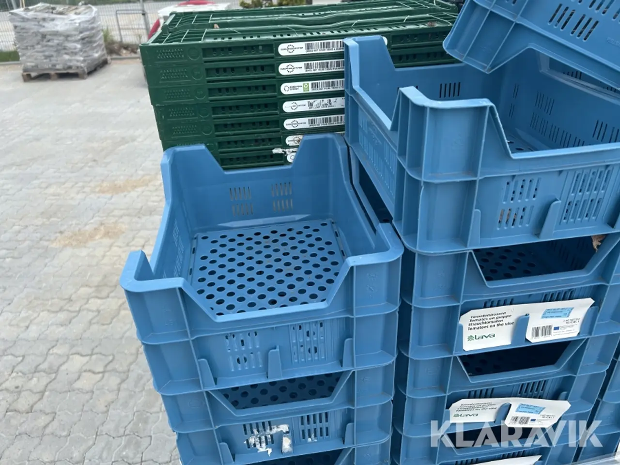 Billede 7 - Plastkasser/Foldekurve ca 150 sttk