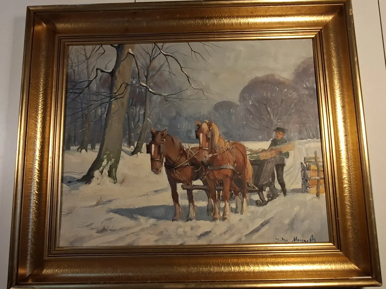 Billede 1 - Johannes Meyer Andersen maleri