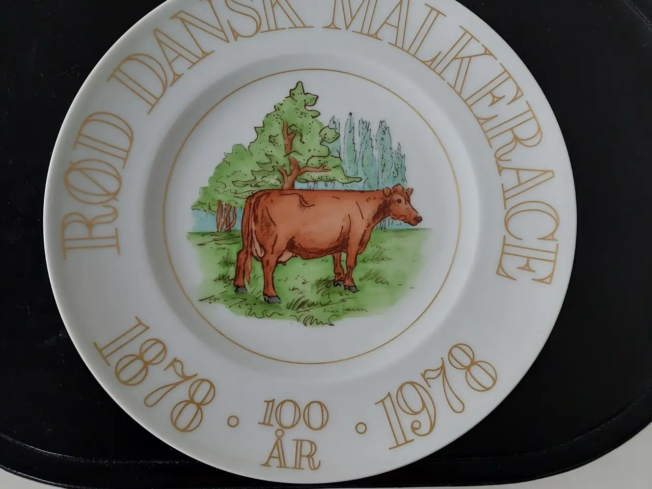 Billede 4 -  3 stk minde-og jubilæums platter