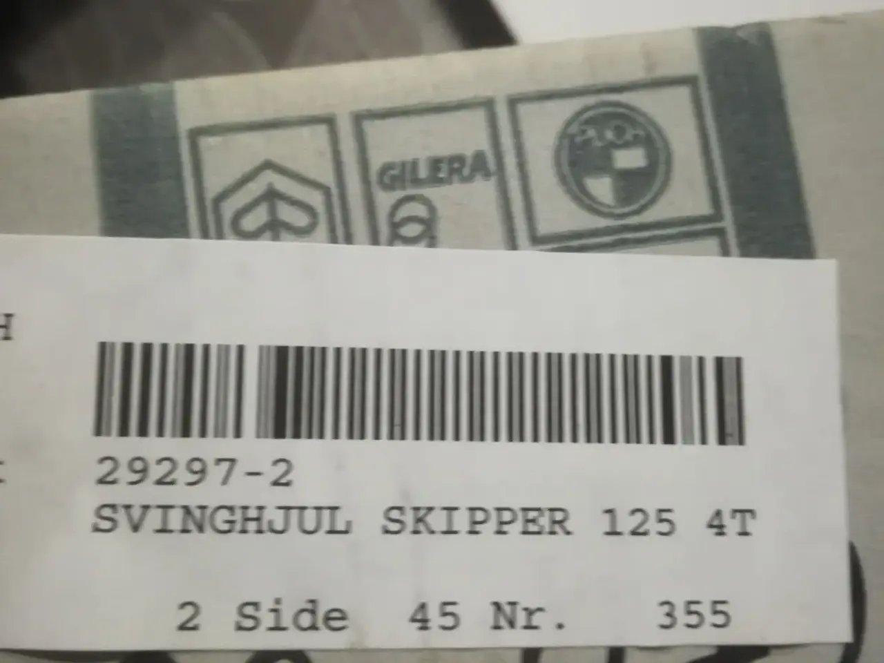 Billede 3 - Piaggio skipper 125 svinghjul