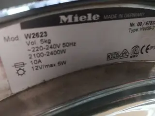 Miele vaskemaskine