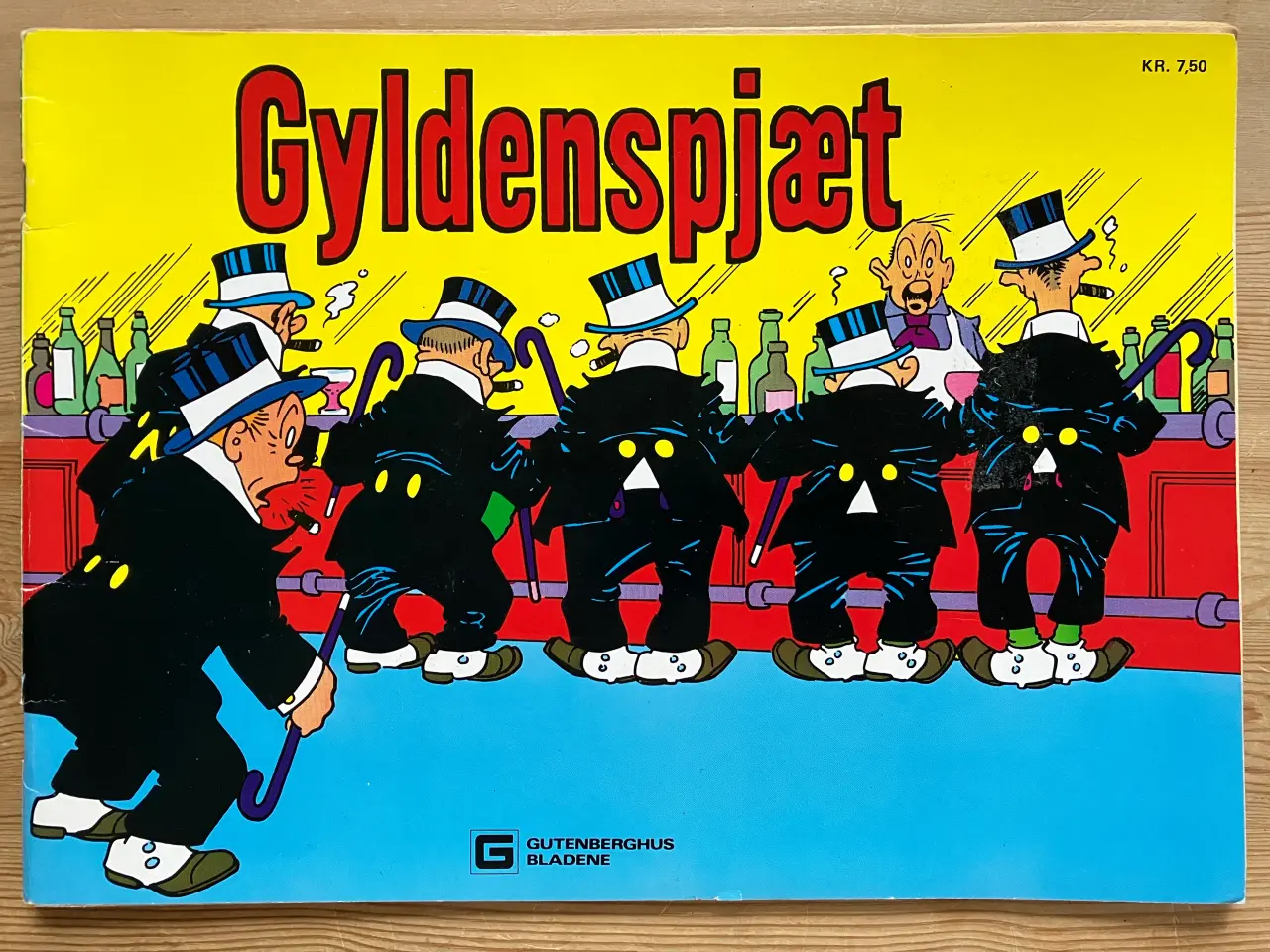 Billede 6 - 25 gl. tegneserie album, De 4 esser, Lefranc m.fl.