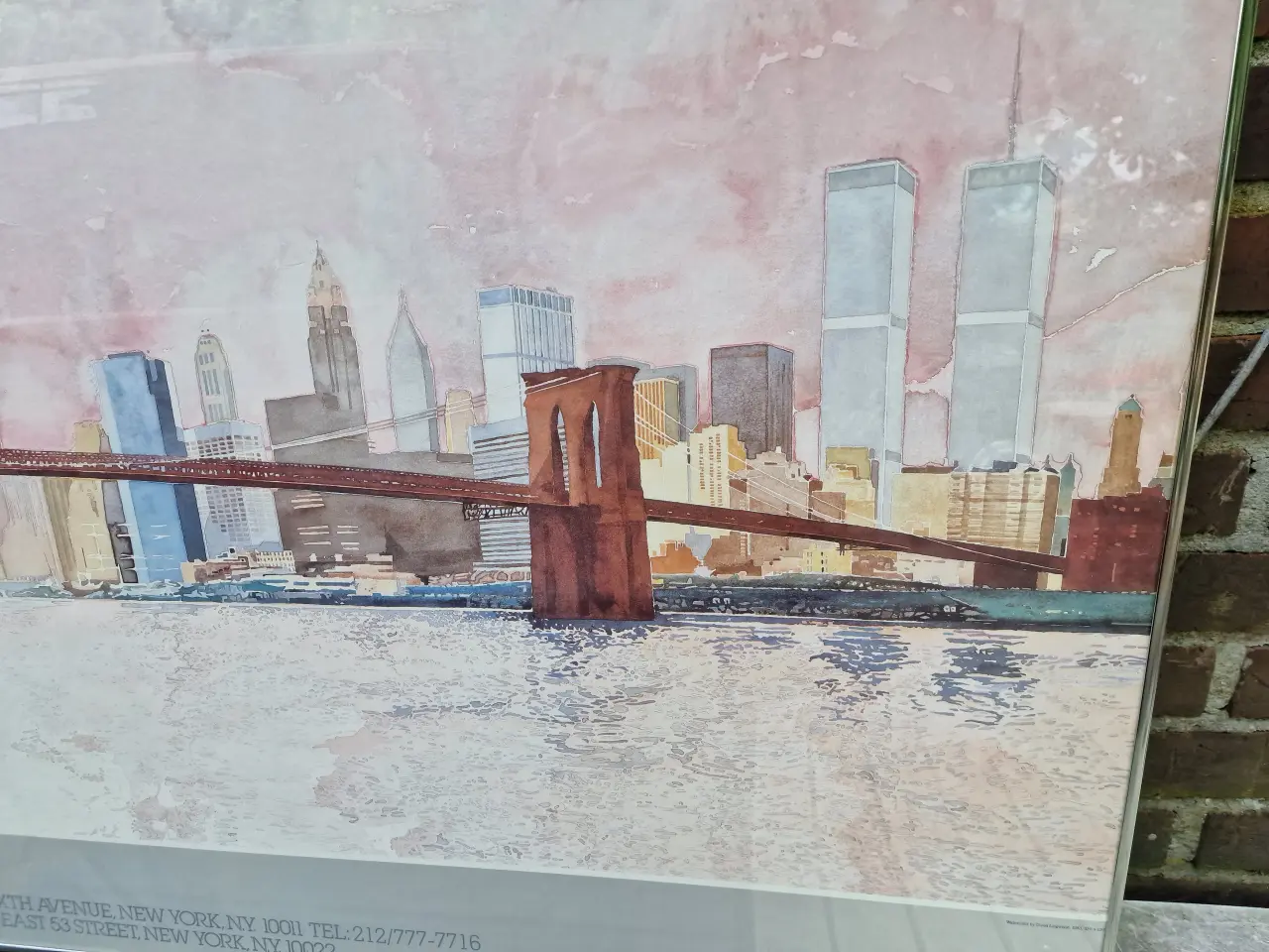 Billede 7 - Plakat NEW YORK DAVID LINGWOOD