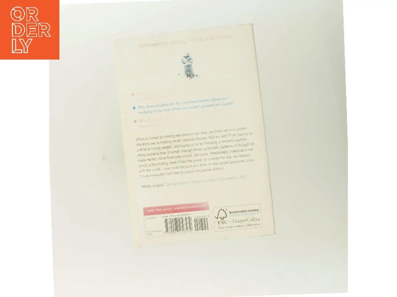 Billede 3 - Predictably Irrational : The Hidden Forces That Shape Our Decisions af Dan Ariely (Bog)