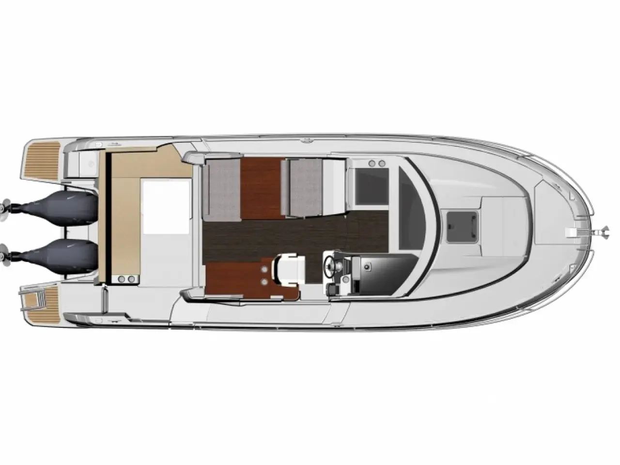 Billede 26 - Jeanneau Merry Fisher 895 - 2 X 150 HK Yamaha