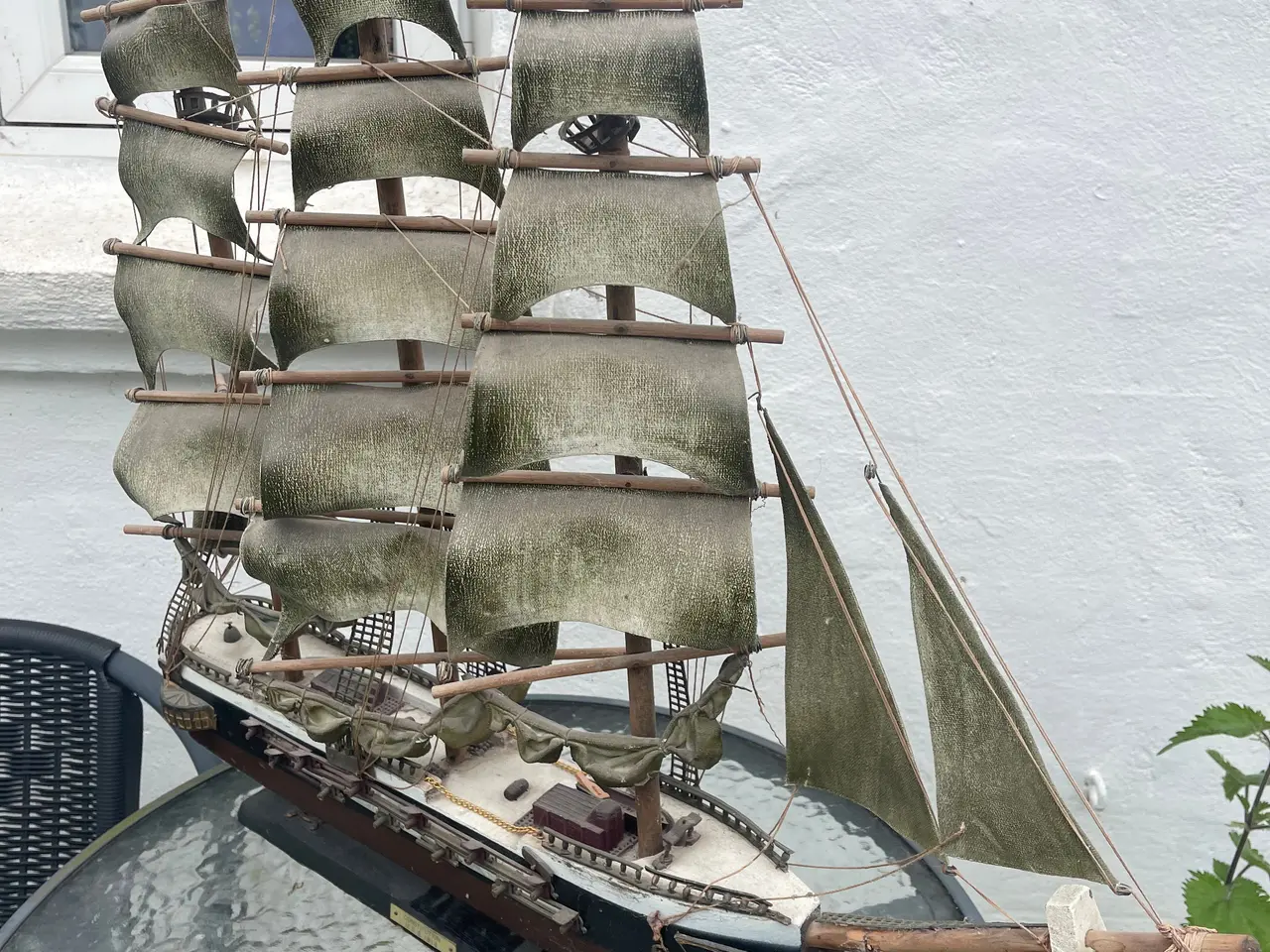 Billede 3 - Modelskib Constitution U.S.S. 1814