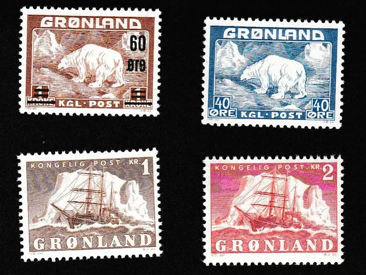 Billede 2 - Postfrisk Grønland afa 1200