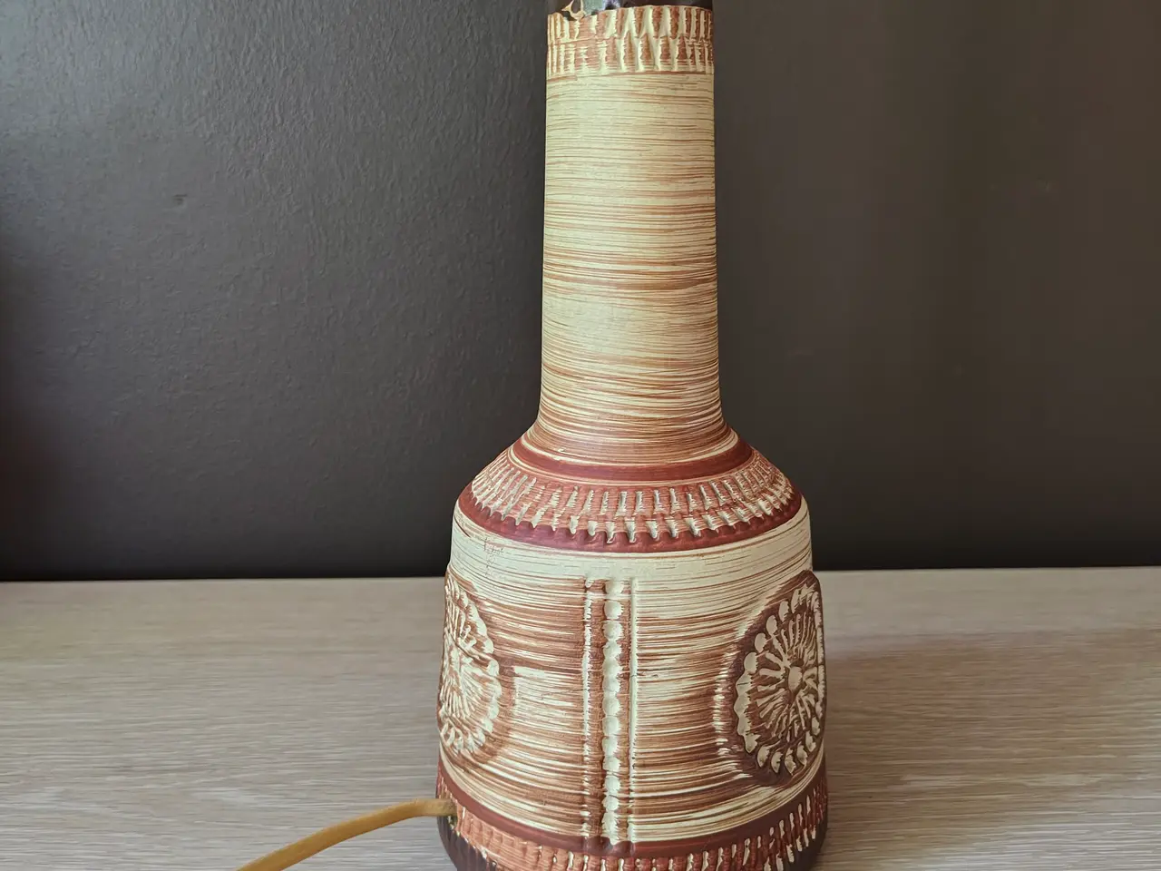 Billede 3 - Flot West Germany bordlampe
