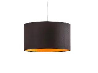 To pæne sorte loftslamper