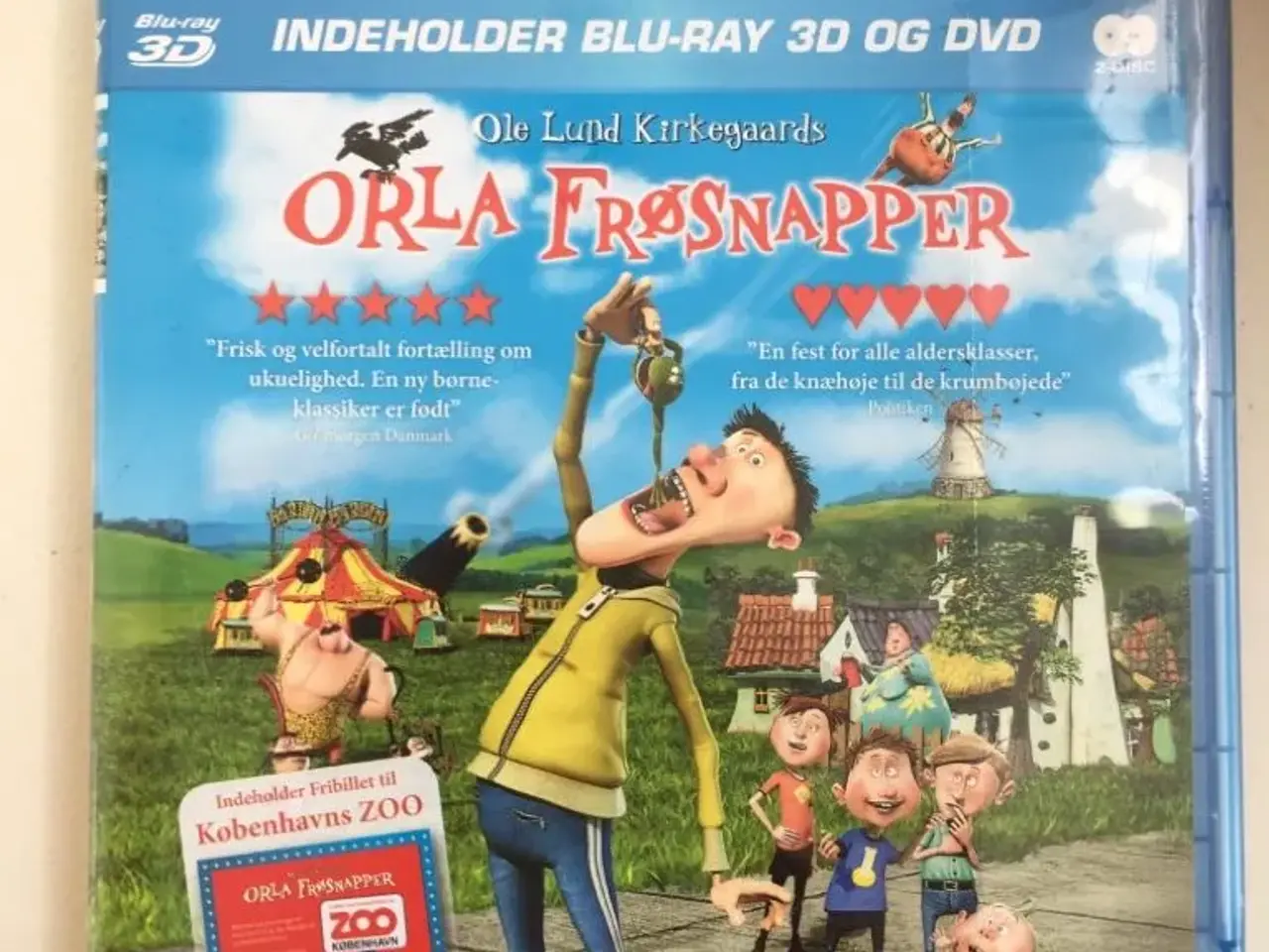 Billede 1 - ORLA FRØSNAPPER dansk tale