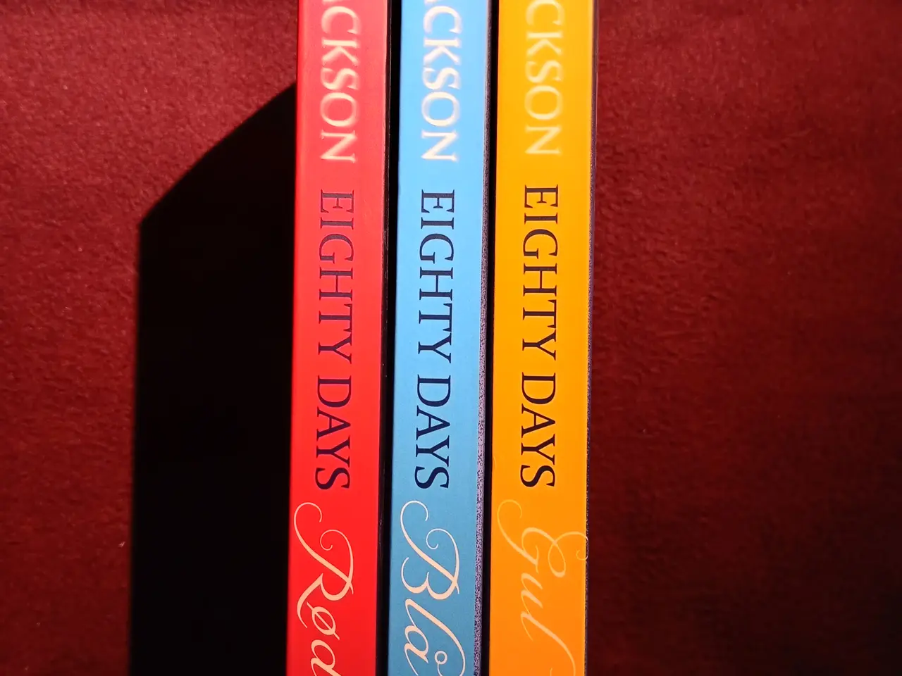Billede 3 - Eighty Days Gul, Rød, Blå. Vina Jackson