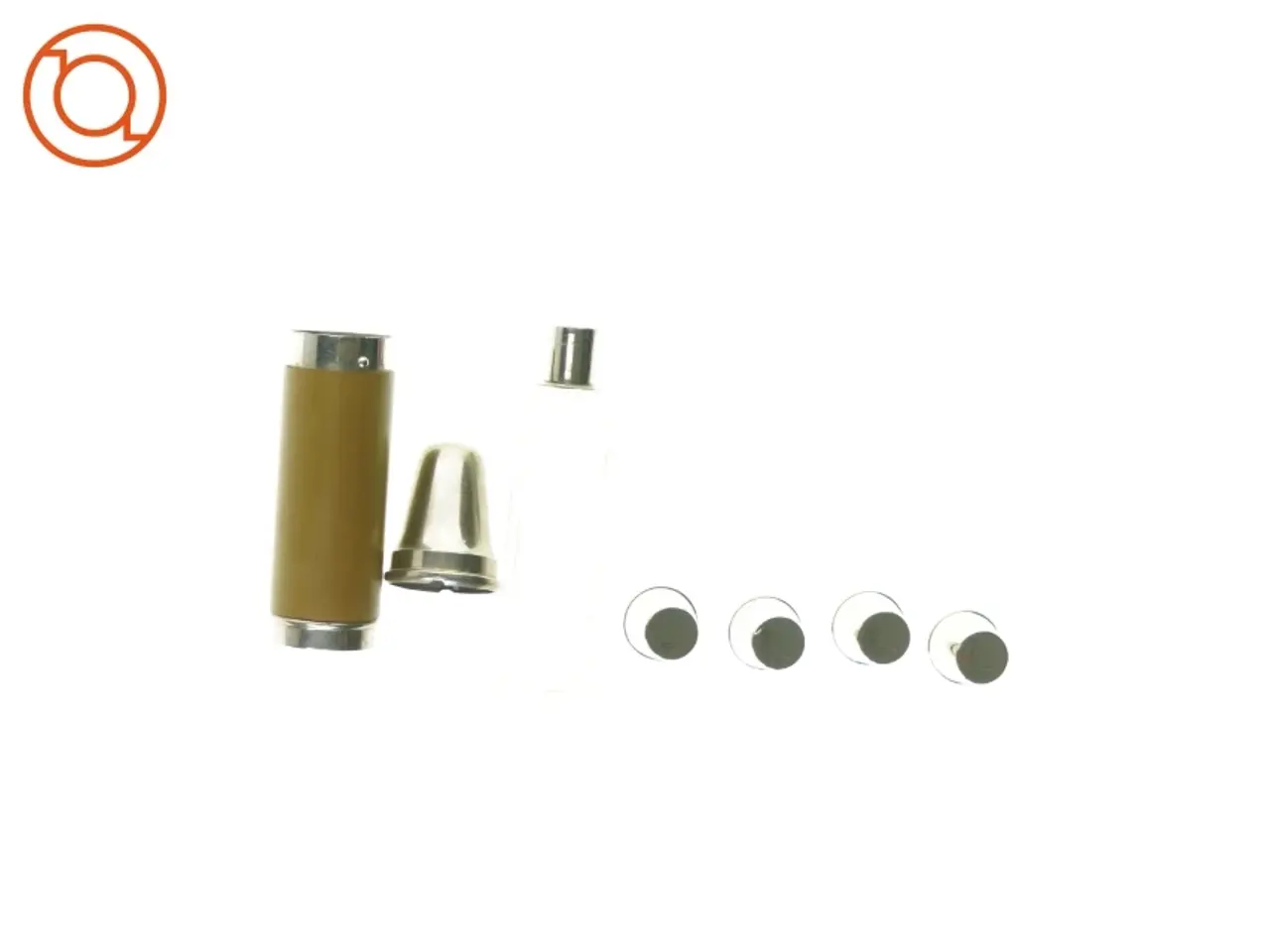 Billede 4 - Shot glas med flaske og beholder (str. 3 cm)