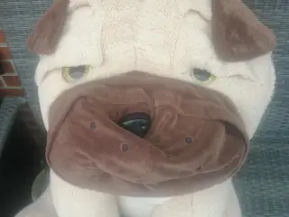 BULLDOG TØJ HUND, HØJDE 1 M, I FLOT STAND