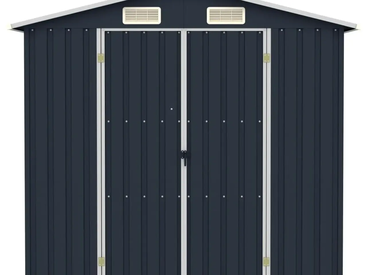 Billede 4 - Haveskur 205x129x183 cm galvaniseret stål antracitgrå