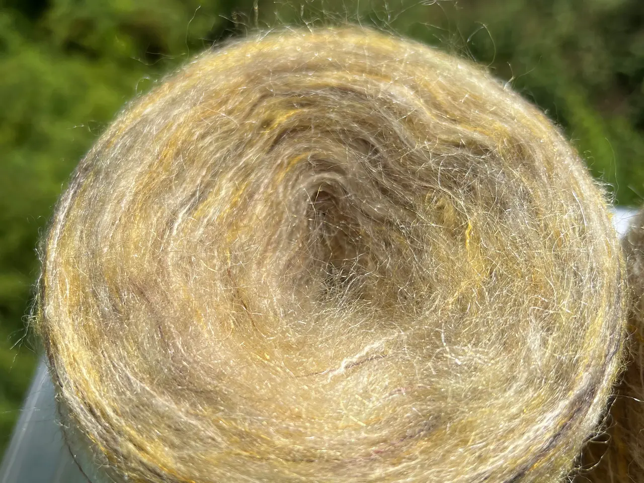 Billede 3 - Eksklusivt italiensk mohairgarn med silke – 400 g