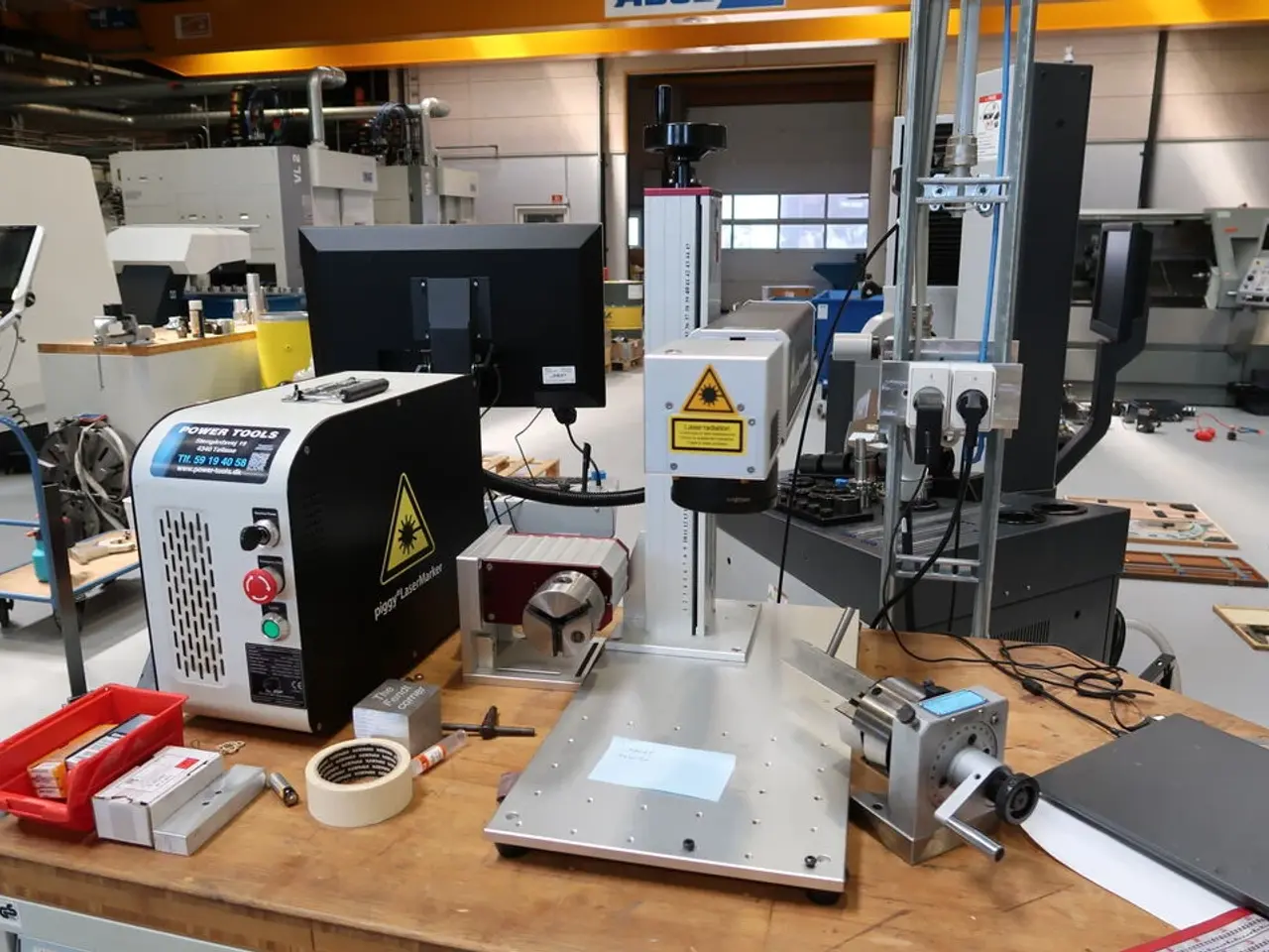 Billede 2 - Laser markeringssystem PIGGY LASERMARKER PLMP30 med div. Tilbehør
