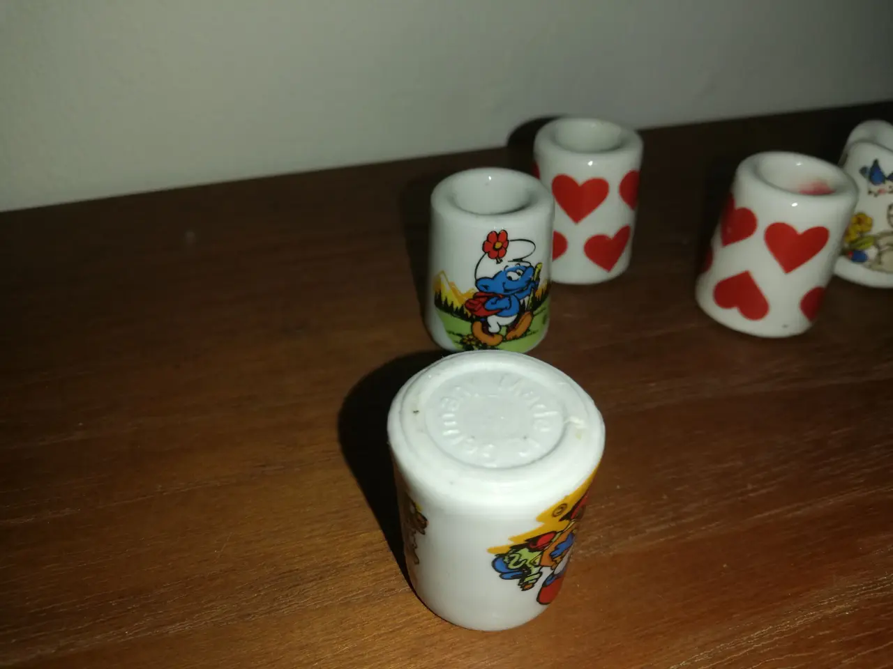 Billede 3 - Små lysestager fra West germany