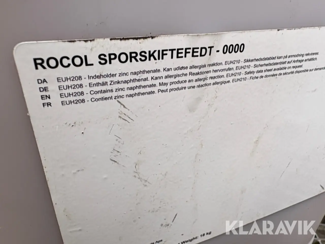 Billede 6 - Sporskifte fedt Spraytec Nordic Rocol