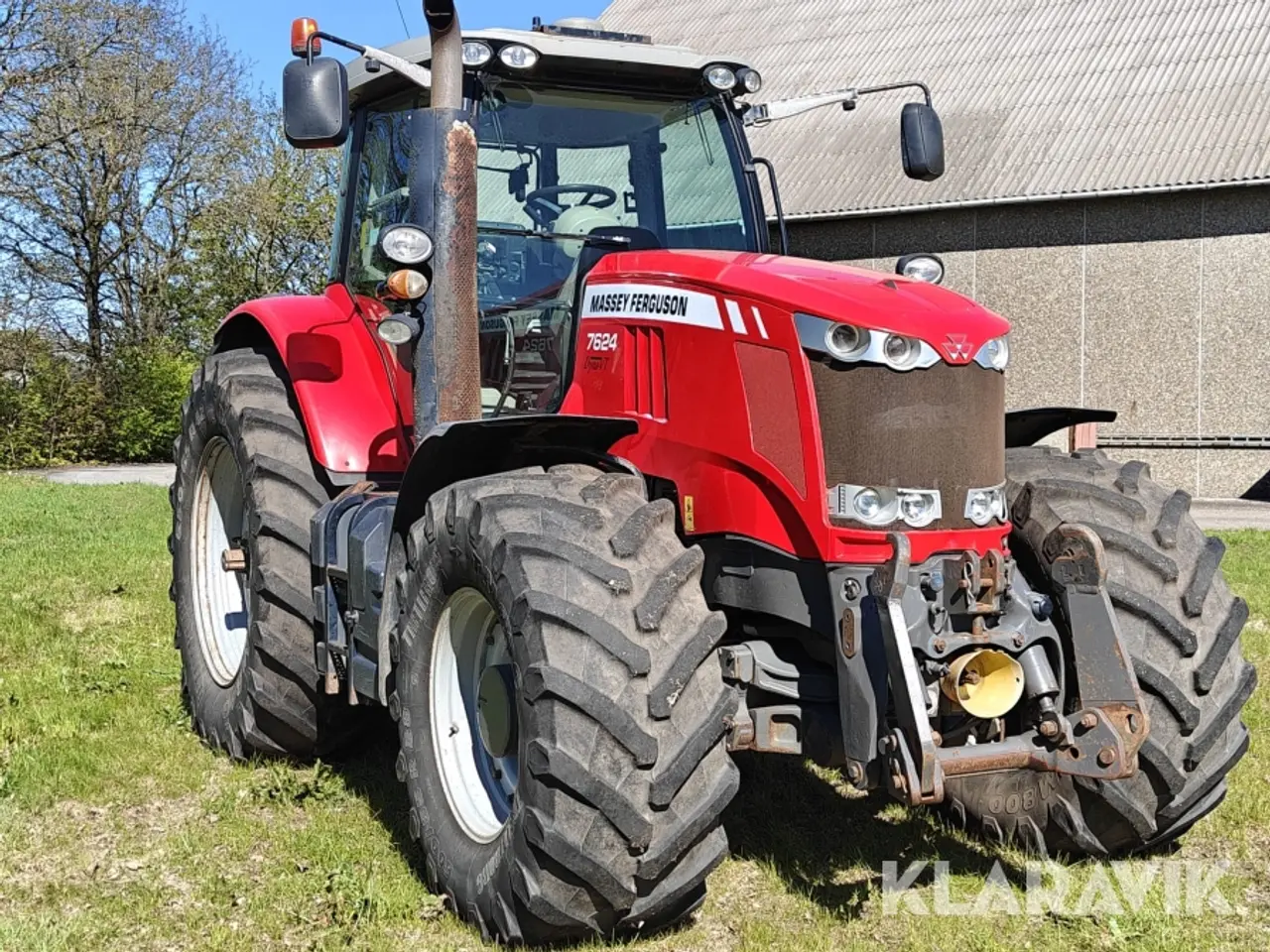 Billede 2 - Traktor Massey Ferguson 7624 Dyna VT med frontlift og PTO