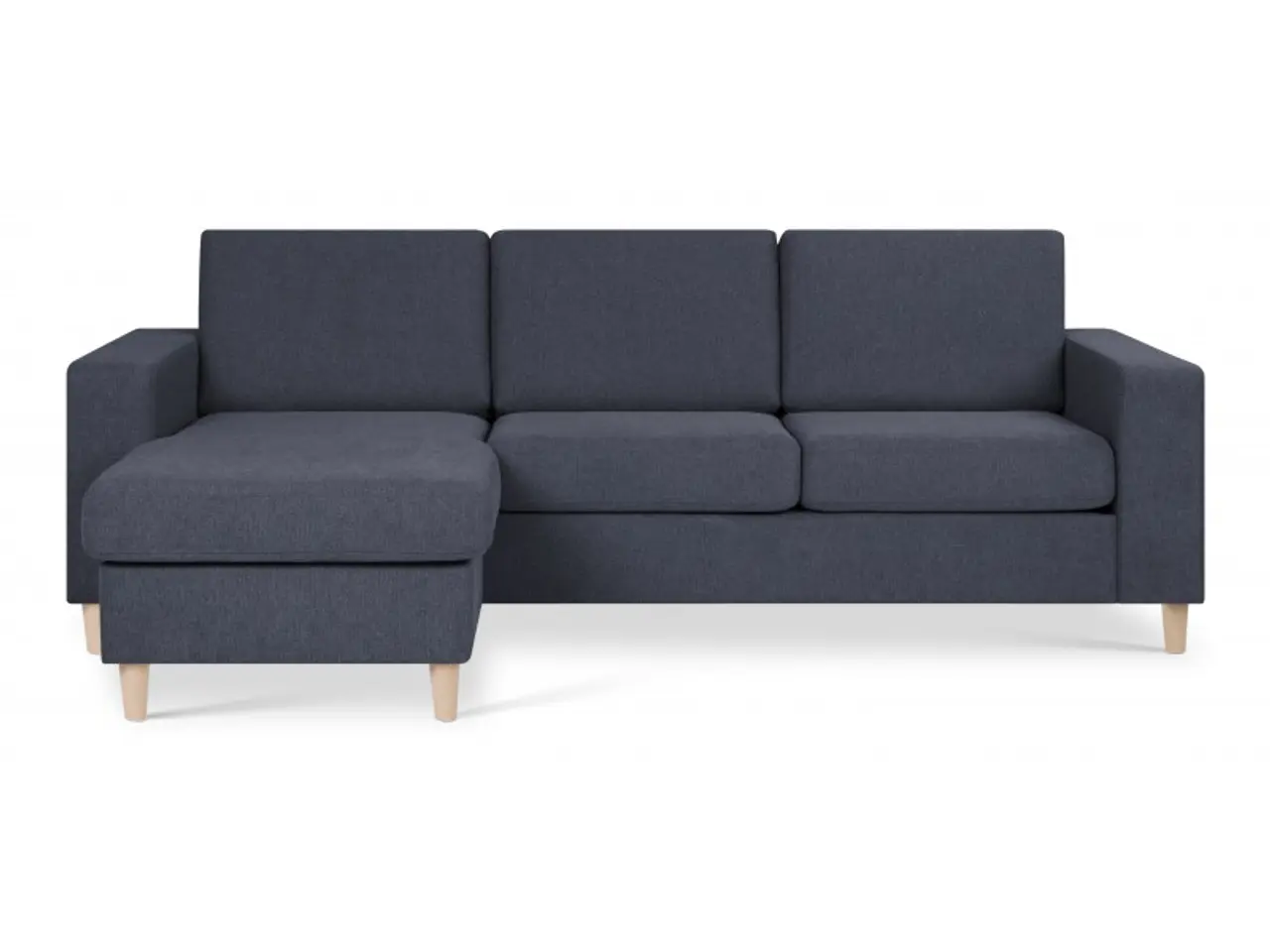 Billede 1 - Thomas vendbar chaiselongsofa - Austin blå