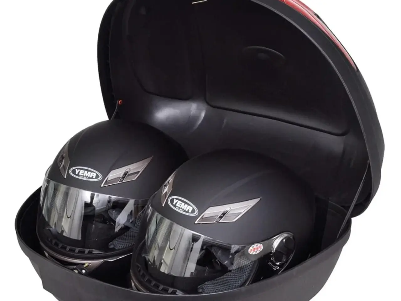 Billede 2 - Topboks til motorcykel 72 l - sort med refleks