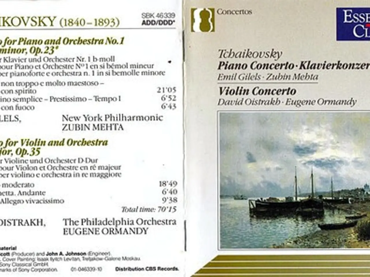 Billede 7 - Tchaikovsky* : Emil… – Piano Concerto =… – CD