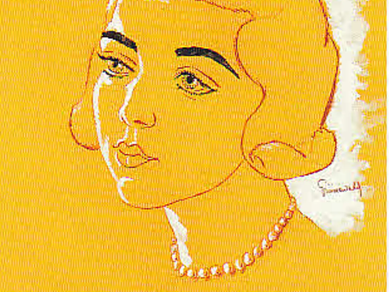 Billede 1 - Dronning Ingrid. F.M.