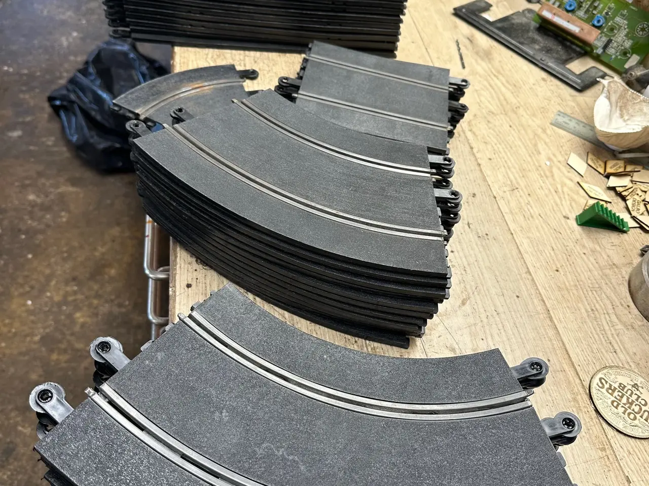 Billede 1 - Scalextric racerbane med tilbehør.