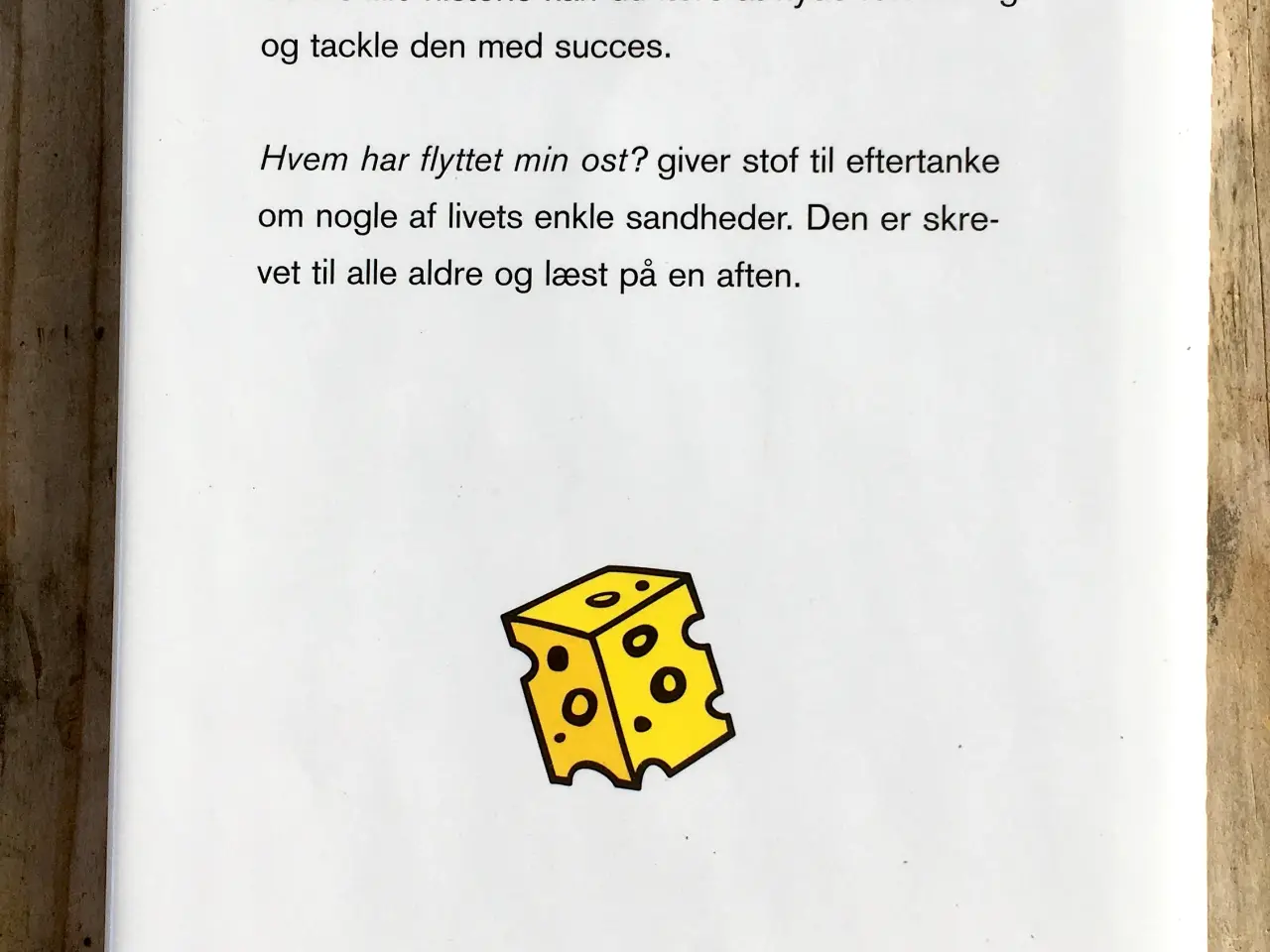 Billede 2 - Hvem har flyttet min ost?, Spencer Johnson
