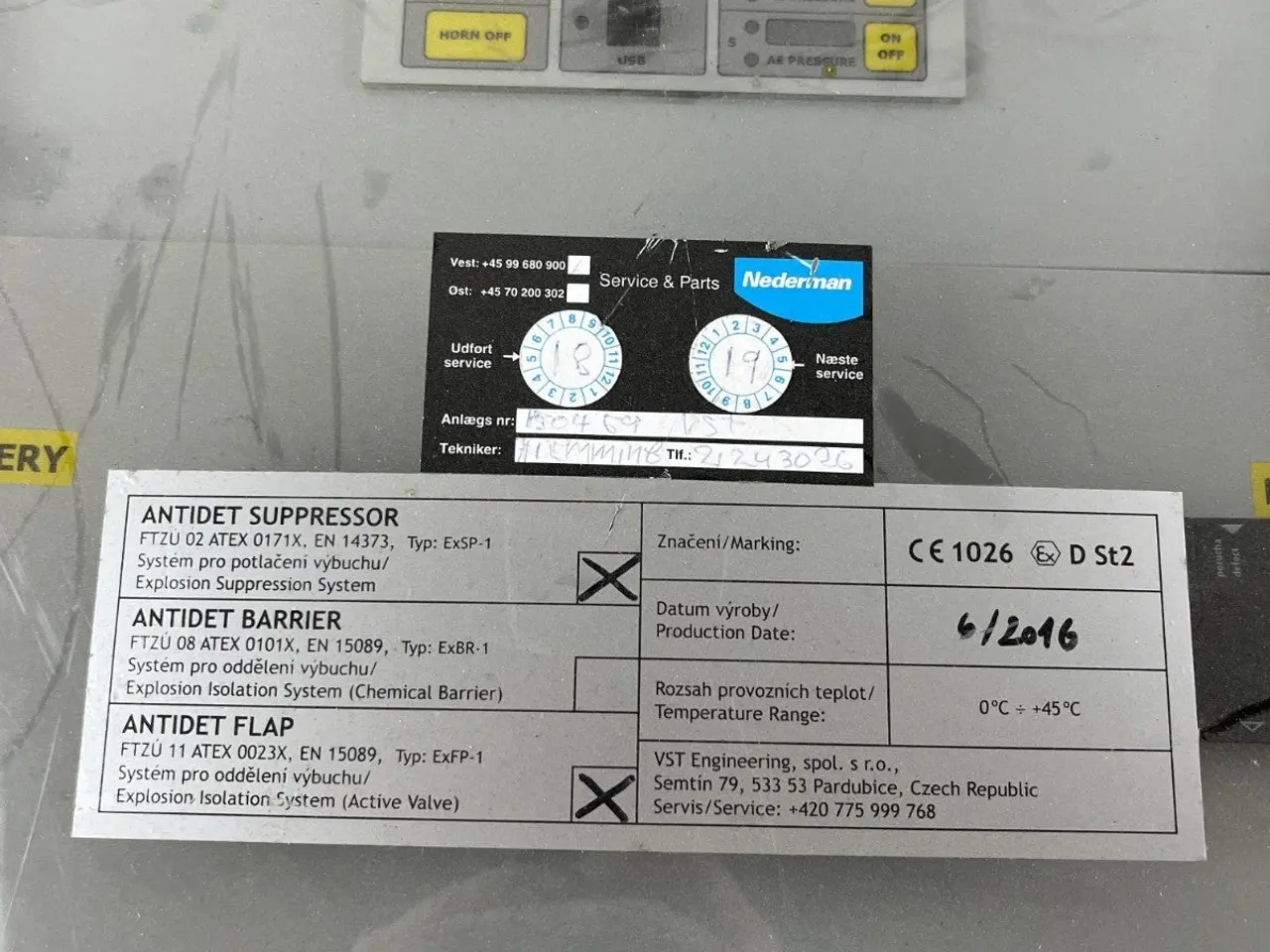 Billede 7 - Speltec AT120 Explosion Protection System Control