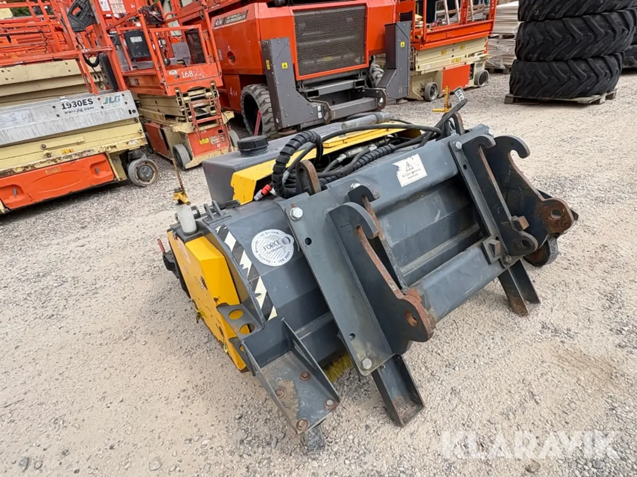 Billede 7 - Kost med opsamler Stark KH 1600
