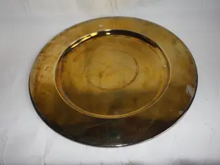 Dækketallerkener af "guld"