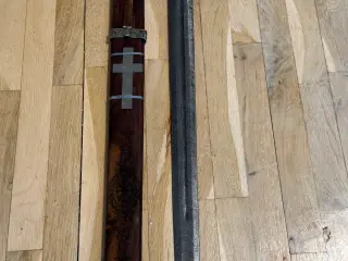 Håndsmedet vikinge sværd i Damaskus