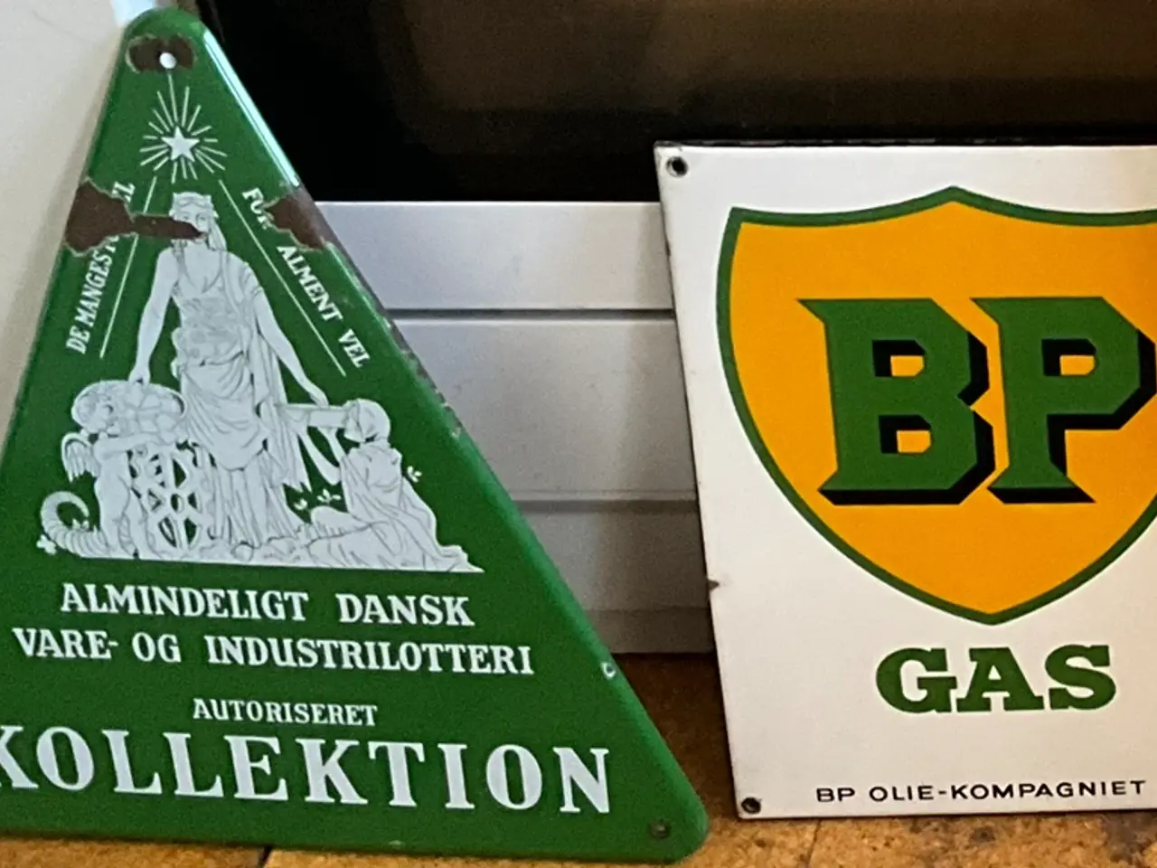 Billede 1 - Fine emalje skilte