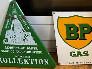 Fine emalje skilte