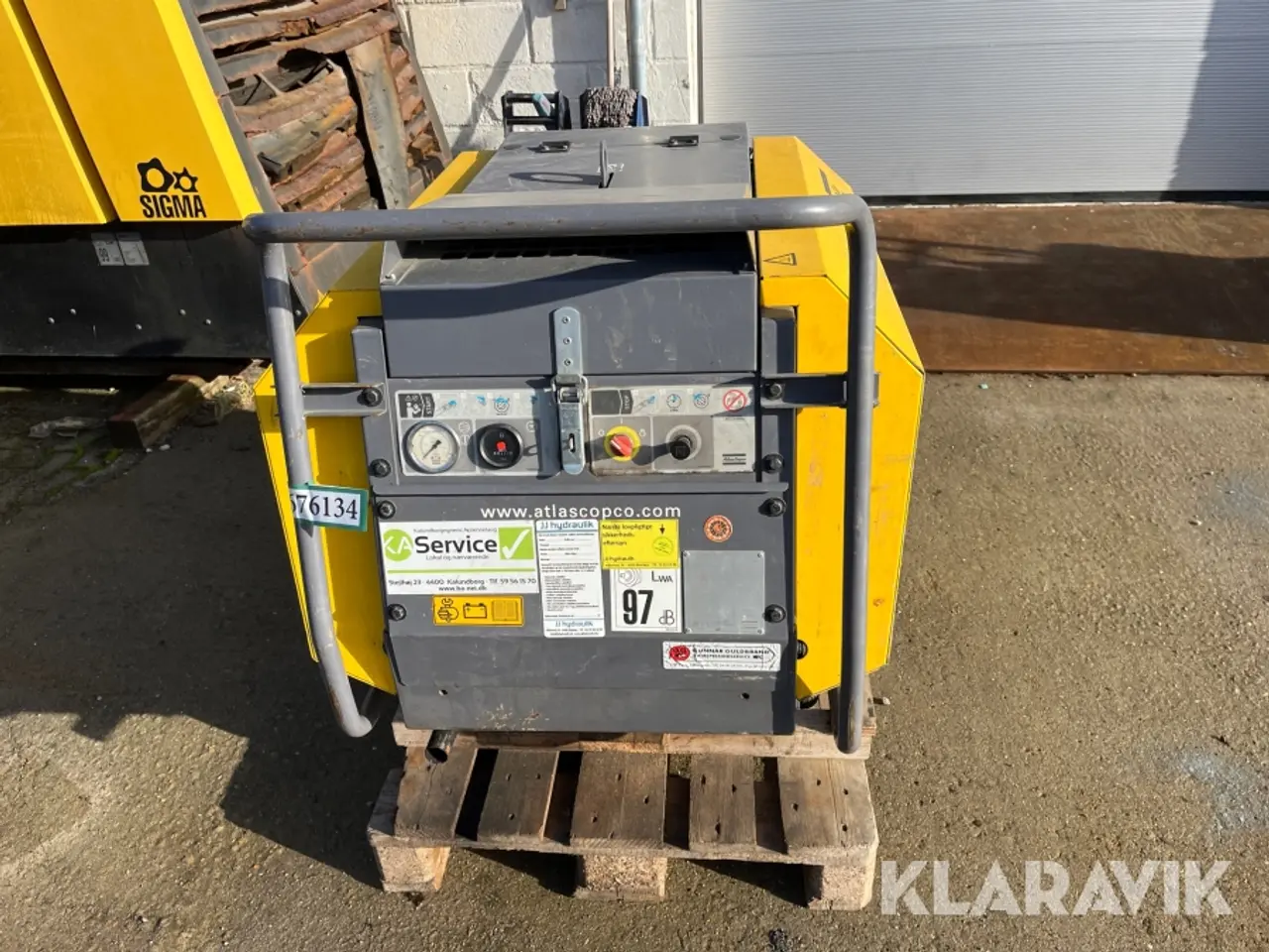Billede 8 - Kompressor Atlas Copco XAS27