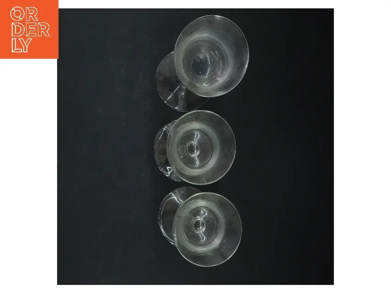 Billede 3 - Glas lysestager (str. 17 og 21 cm)
