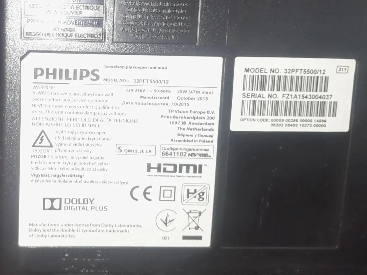 Billede 3 - Philips 32" LED TV